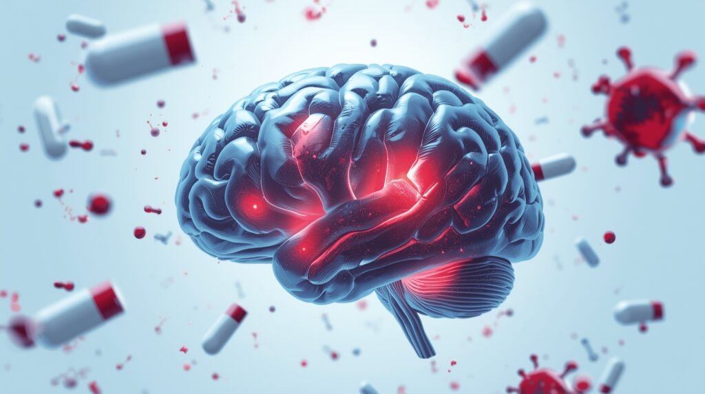 Do SARMs Increase Or Decrease Libido? Can SARMs Improve Libido? lucid origin realistic 3d brain with dopamine and androgen rec 2