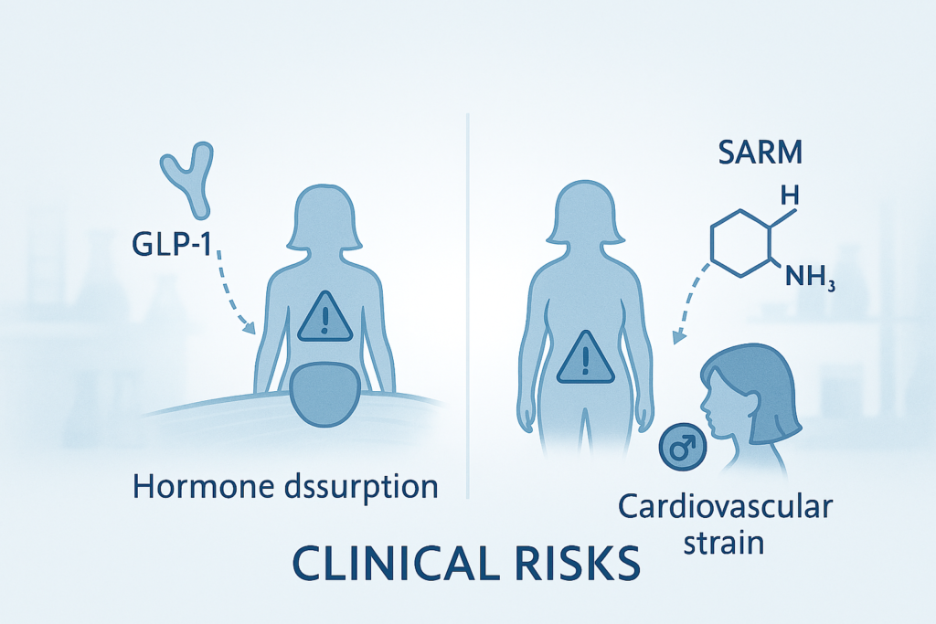 Can SARMs Help Women Burn Fat Without the Side Effects? clinical risk infogr