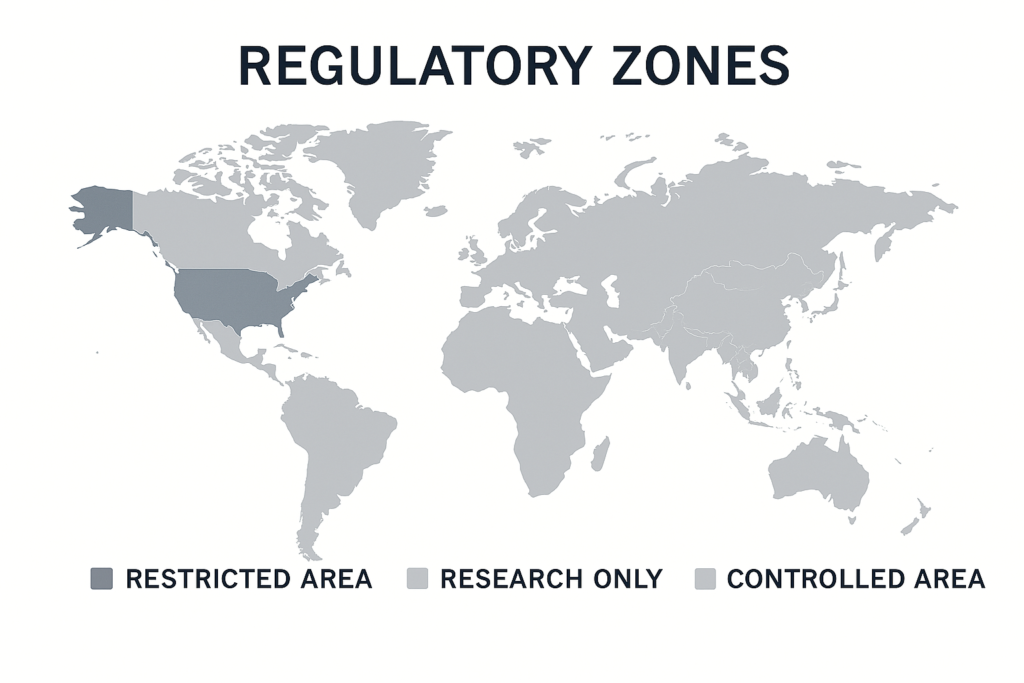 LGD 4033 Ligandrol: Complete 2026 Research Overview world map showing di